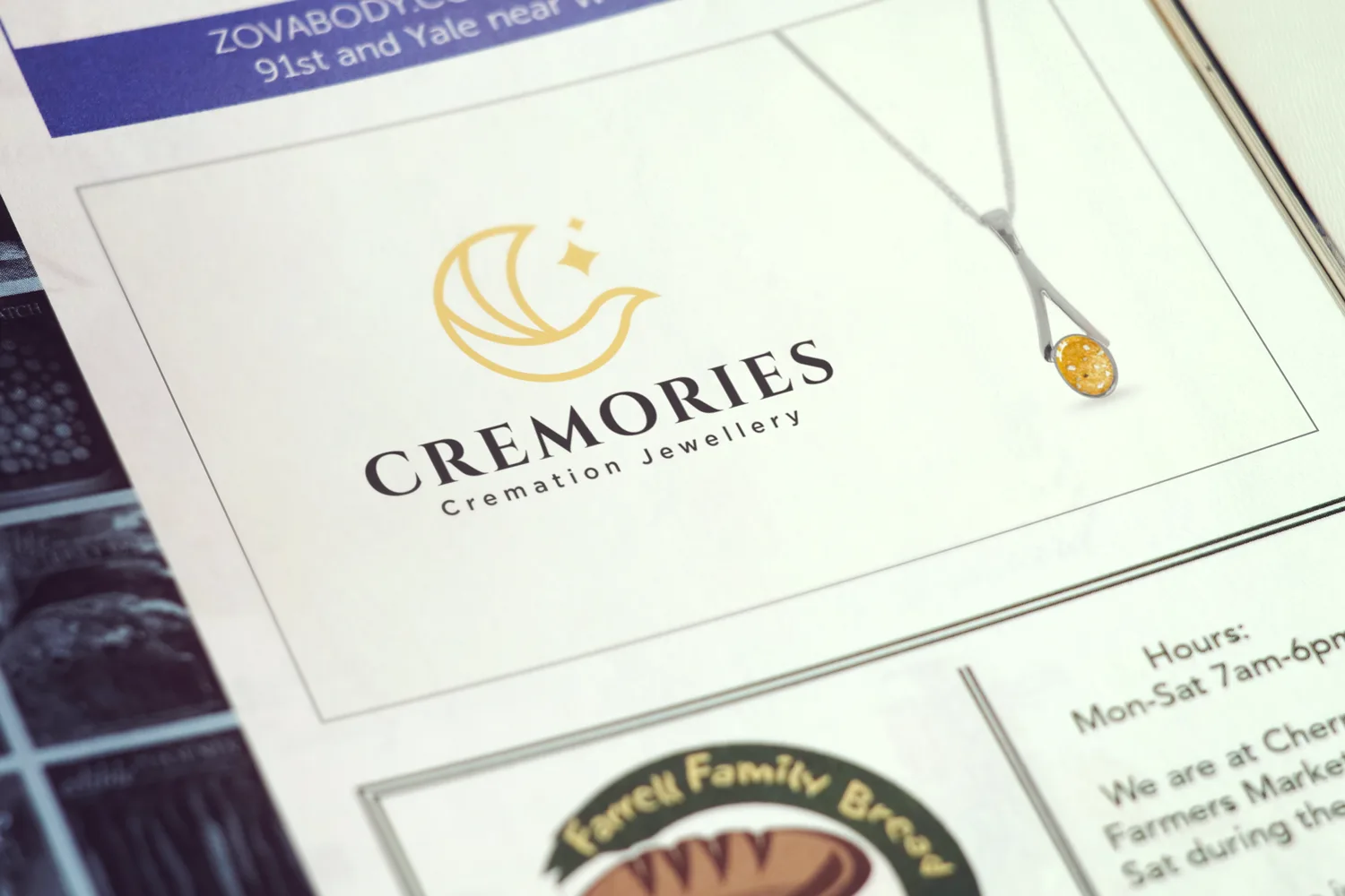 Cremories magazine advert